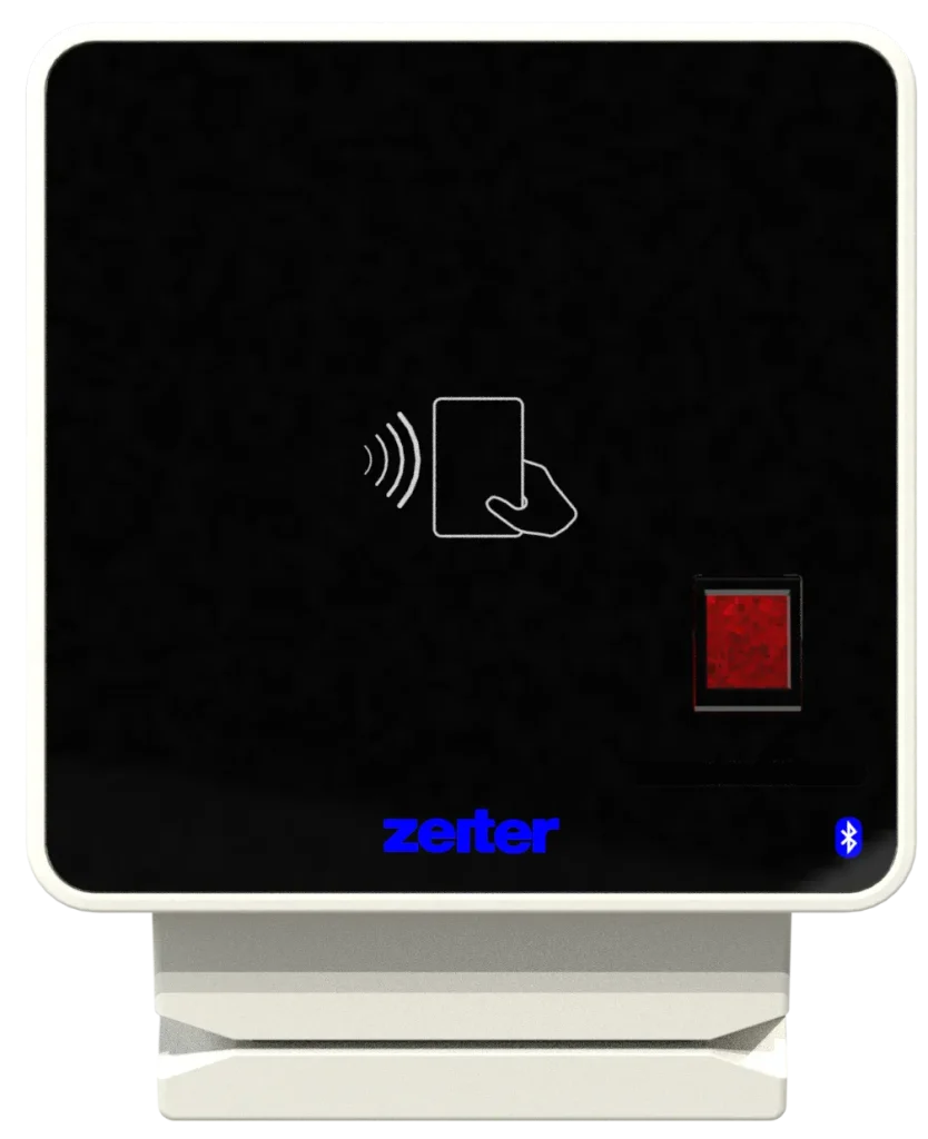 Lector de tarjetas y huellas Zeiter, clave para ver la diferencia entre software y hardware.